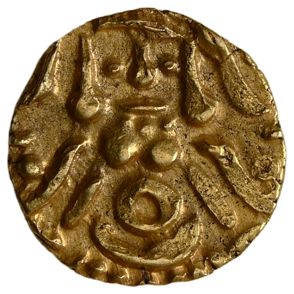 Yadavas Of Tribhuvanagiri - Bayana, Kumara Pala Gold 4 1/2 Masha Dinara, (ca. 1196 AD) - image 1