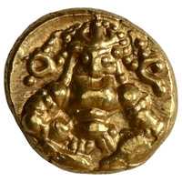 Nayakas Of Chittradurga, Gold Durgi Pagoda (1689-1721) - Gem Uncirculated