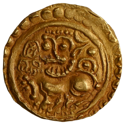 Kadambas Of Goa, Gold Gadyana Of Jayakeshi III (1187-1225 AD) - Bilingual Kannada and Devnagari