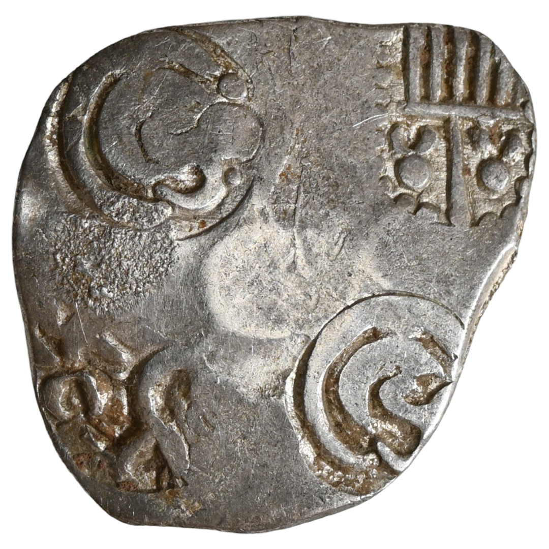 Punch-Marked Coin, Kalinga Janapada (Modern Orissa), Silver Karshapana ABCC Type (500-260 BC)