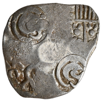 Punch-Marked Coin, Kalinga Janapada (Modern Orissa), Silver Karshapana ABCC Type (500-260 BC)