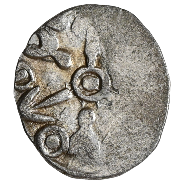 Punch Marked Coins, Kuru Janapada From Haryana Region, Silver Half Karshapana (400-350 BC) - image 2