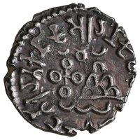Satavahana Dynasty, Vasisthiputra Sri Satakarni, Silver Dramma, Portrait Type (125-152 AD)