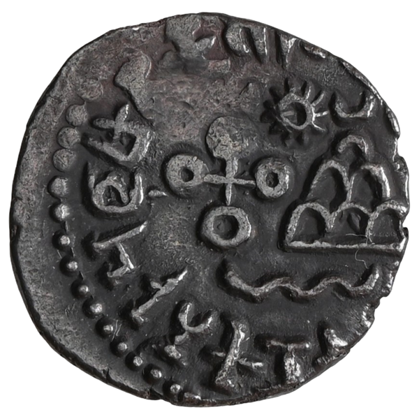 Satavahana Dynasty, Vasisthiputra Sri Pulumavi, Silver Dramma, Portrait Type (147-154 AD) - image 2