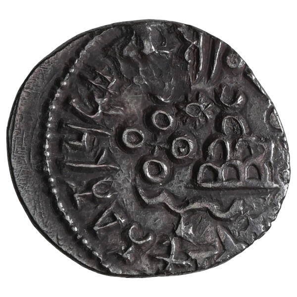 Satavahana Dynasty, Vasisthiputra Siva Sri Pulumavi, Silver Dramma, Bearded Portrait Type (152-160 AD) - image 2