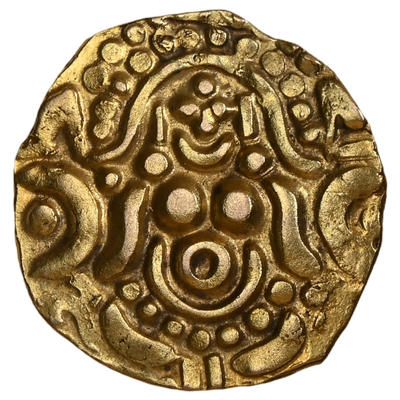 Dehli Sultanate, Ghorid Dynasty, Mu'izz ud din Muhammad bin Sam  (ca. 1193-1206 AD), Gold Unit, Kanauj-KashiType