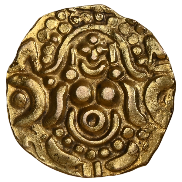 Dehli Sultanate, Ghorid Dynasty, Mu'izz ud din Muhammad bin Sam  (ca. 1193-1206 AD), Gold Unit, Kanauj-KashiType - image 1