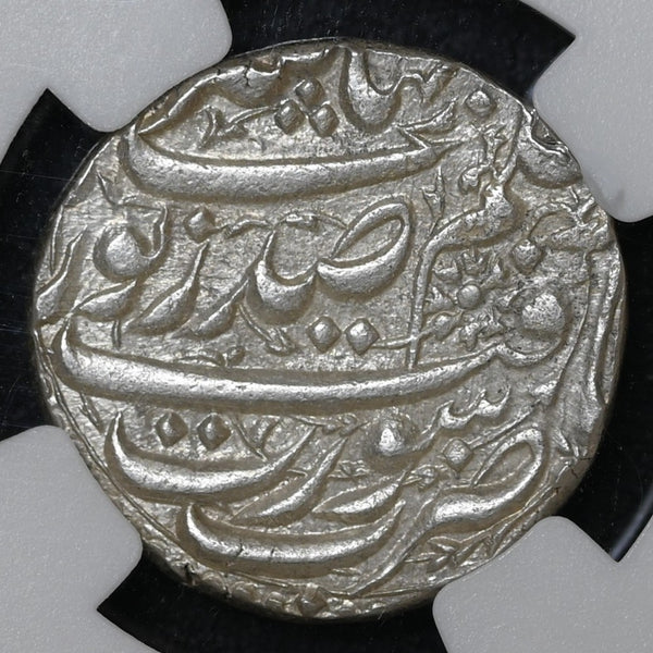 Mughal Empire, Nur Jahan Rupee (ca. 1623–1627 AD) Surat Mint - NGC MS 63 - image 2