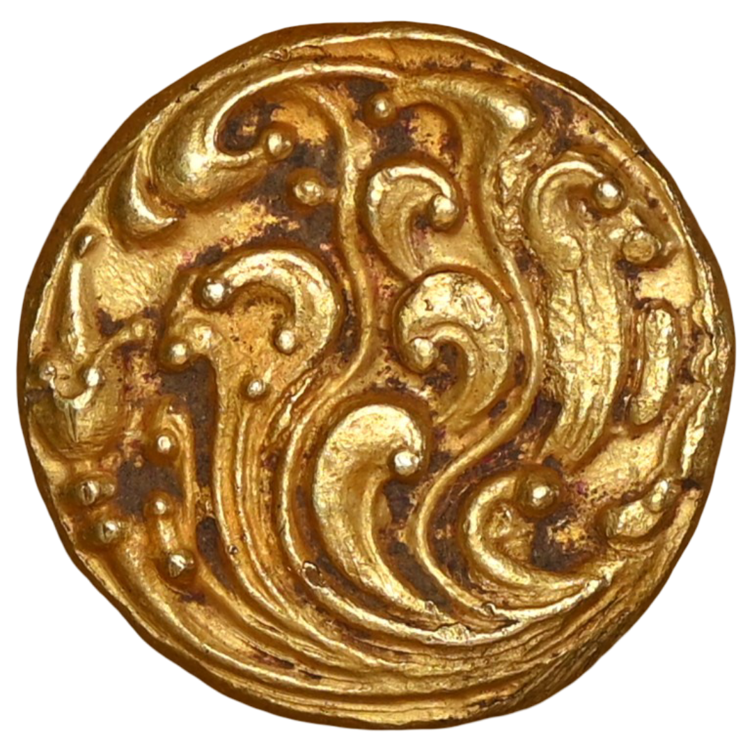 Western Ganga Dynasty (10-11 Century AD), Gold Gadyana (Gaja Hana)