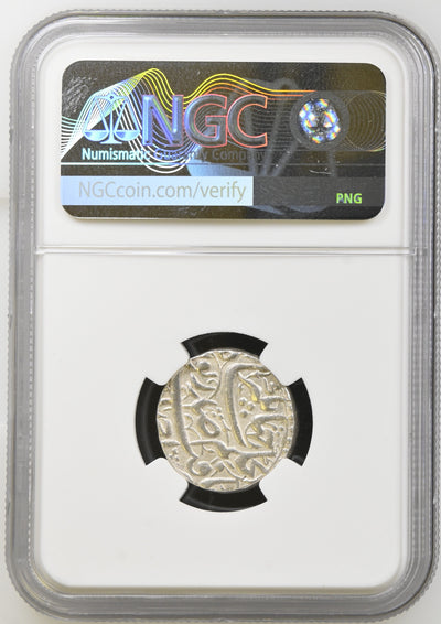 Mughals, Nur Jahan (Mehr-un-Nissa Begum), Ahmadabad Mint Silver Rupee - NGC AU 58